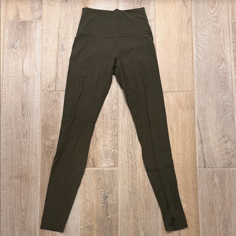 Lululemon Align High-Rise Pant 28 Olive size 4